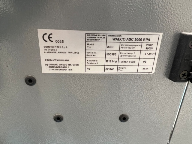 1050091-6 AC machine WAECO ASC 5000 RPA