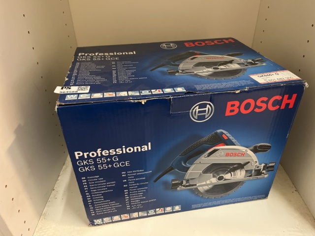 963588-1 Circular saw Bosch GKS 55+ G (new in box)