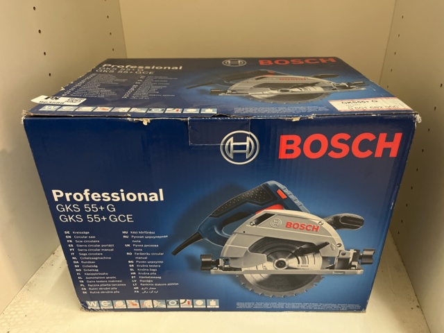 963588-2 Circular saw Bosch GKS 55+ G (new in box)