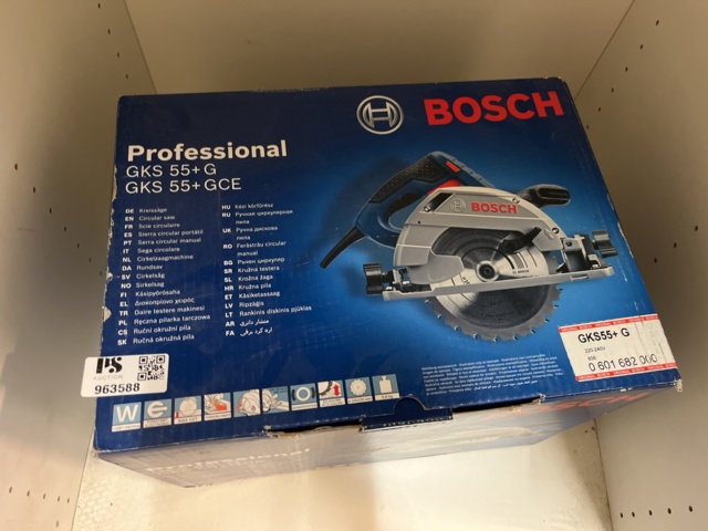 963588-3 Circular saw Bosch GKS 55+ G (new in box)