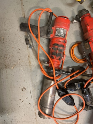 963601-5 Core drill with accessories, Weka &amp; Husqvarna