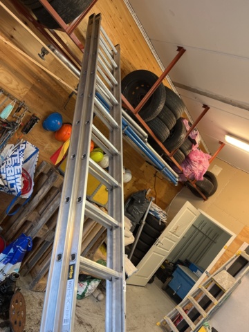 963618-1 Extension ladder, Wibe WUS D85