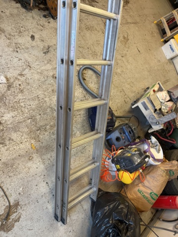 963618-2 Extension ladder, Wibe WUS D85