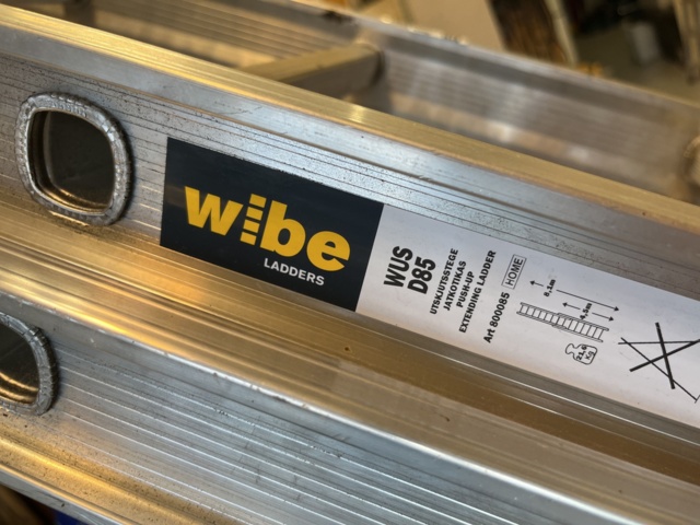 963618-3 Extension ladder, Wibe WUS D85