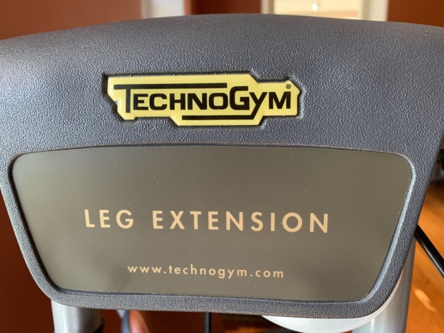 993055-4 Gym machine TechnoGym Leg Extension
