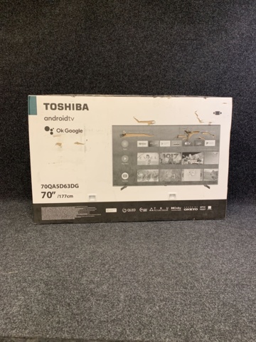 1054225-3 70" 4K UHD QLED Android™ Smart-TV Toshiba 70QA5D63DG