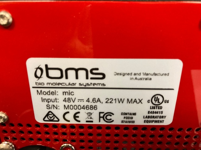 1055027-5 MIC Real Time PCR Cycler, 3 pieces