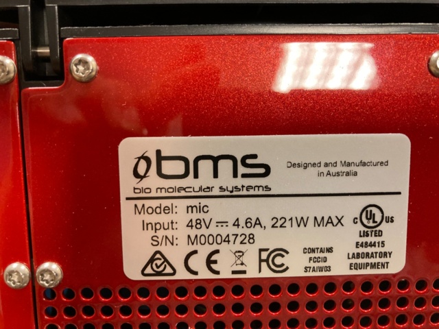 1055027-4 MIC Real Time PCR Cycler, 3 pieces