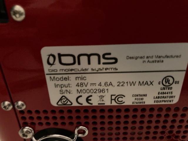 1055027-7 MIC Real Time PCR Cycler, 3 pieces