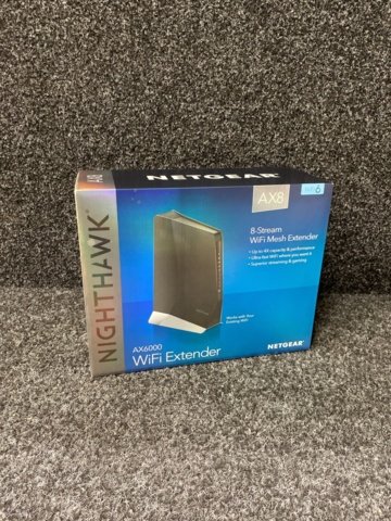 1055292-3 WiFi Repeater Netgear Nighthawk WiFi 6 Mesh Extender EAX80