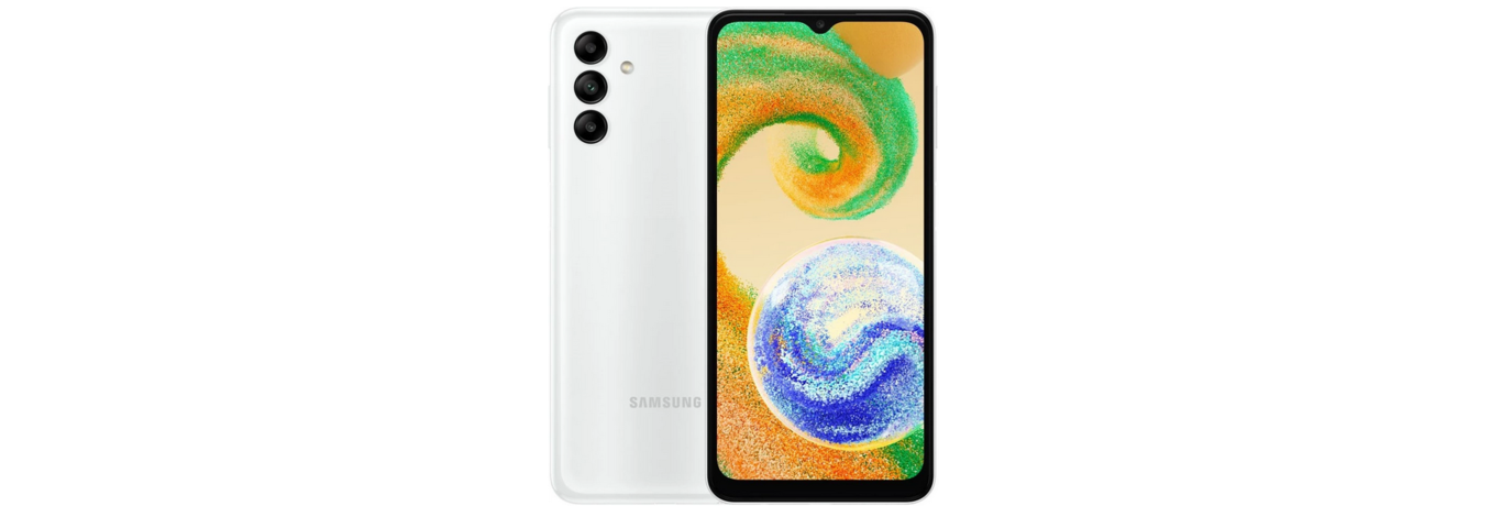 1055281-2 Mobile phone Samsung Galaxy A04s White 32GB