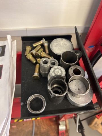 1022327-4 Hydraulic press Wurth, 25 tons