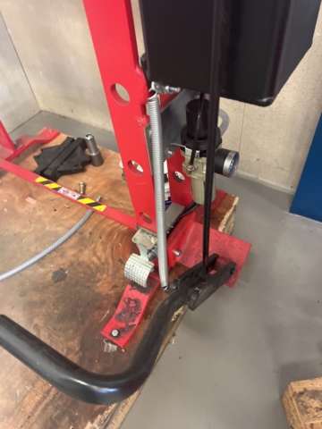 1022327-7 Hydraulic press Wurth, 25 tons