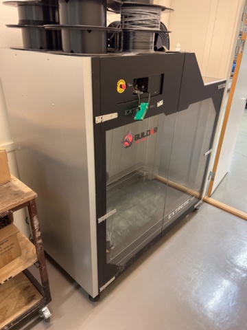 1022377-3 3D printer Builder Extreme 1500 -2017 and accessories