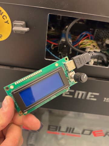 1022377-4 3D printer Builder Extreme 1500 -2017 and accessories