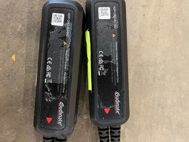 1048016-11 Various audio equipment, Dante