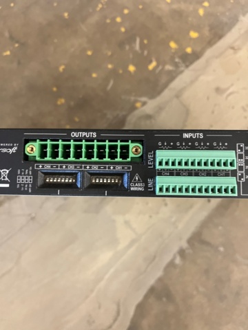 1048018-9 Output stage Powersoft Quattrocanali 2404 amp