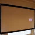 1033715-12 Projector Optima with projector screen
