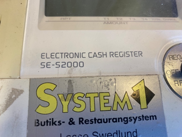 1056713-4 Cash register Casio SE-S2000