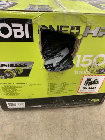 1057550-3 Gräsklippare Ryobi RY18LMX40B-240