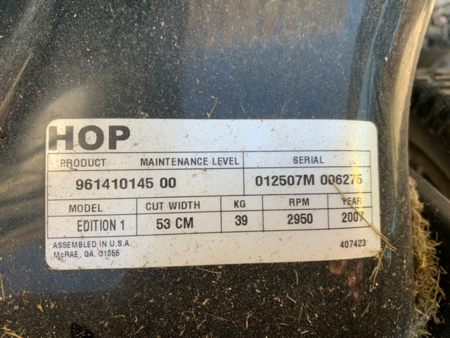 1035579-7 Lawn Mower McCulloch Honda