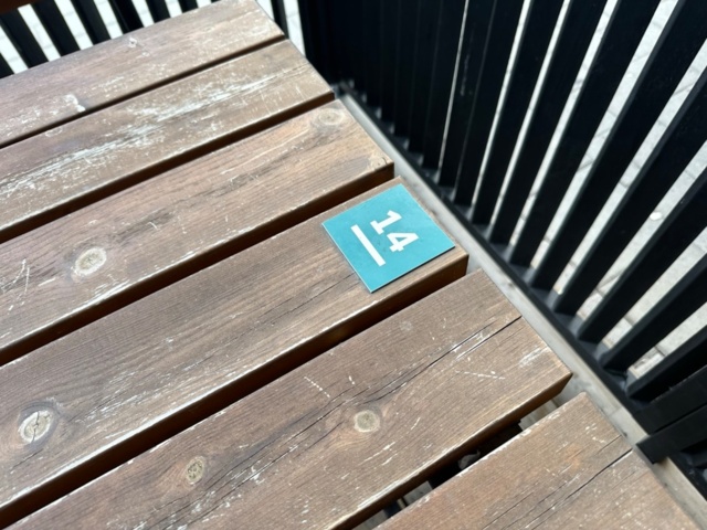 991919-3 Picnic tables (14) with fixed benches