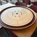 991957-1 Board game Crokinole Ferti, pieces missing only the board