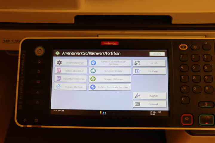 1057653-6 Printer Nashuatec MP C3003