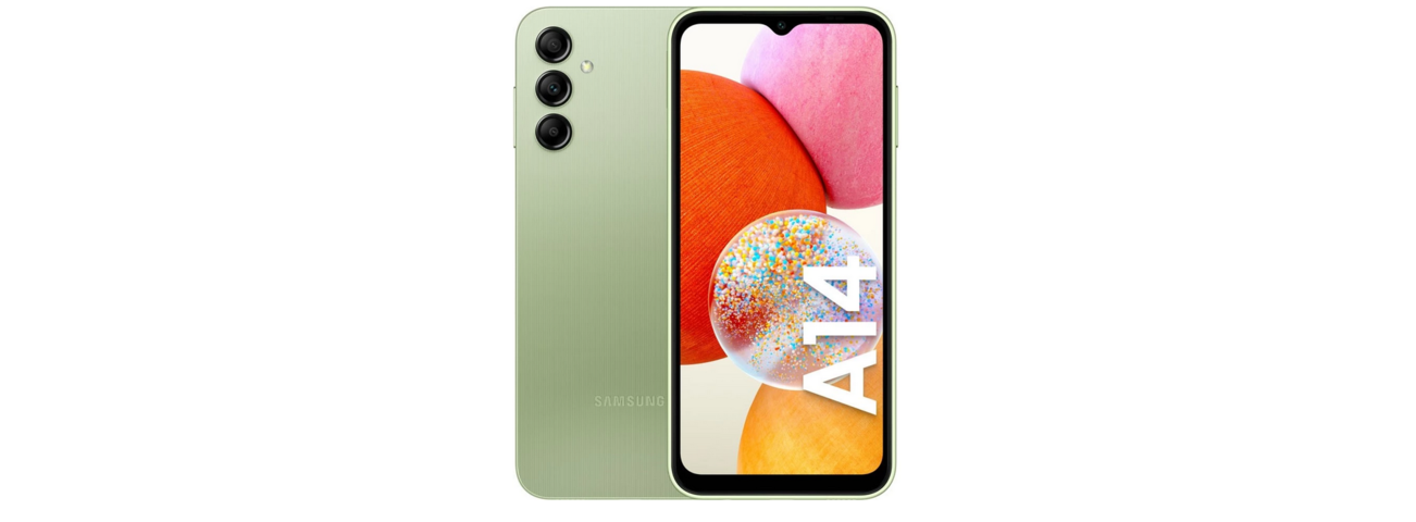 1057836-2 Samsung Galaxy A14 64GB Light Green