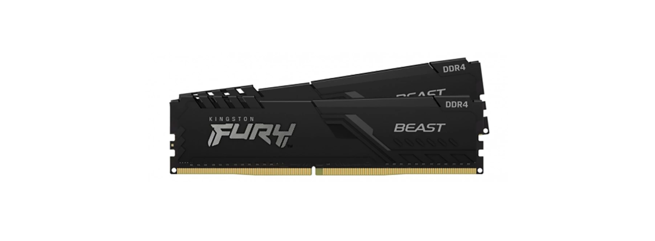 1058437-2 Ram memory Kingston Fury Beast DDR4 3200MHz 2x8GB (KF432C16BBK2/16)