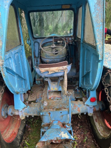 897395-6 Fordson Super power major with leech loader