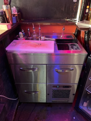 1038855-5 Restaurang inventarier / Utemöbler från bar