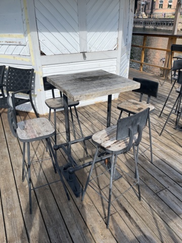 1038855-32 Restaurang inventarier / Utemöbler från bar