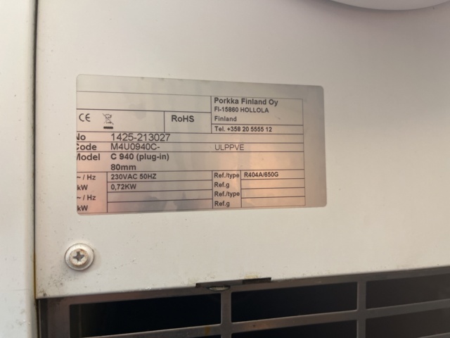 1038907-8 Porka Cold room for disassembly