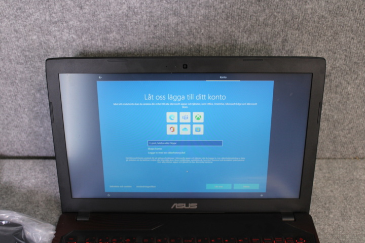 1038920-2 Asus Laptop Gaming computer