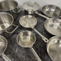 898264-3 Pots, sauté pans, frying pans. See pictures