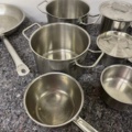 898264-4 Pots, sauté pans, frying pans. See pictures