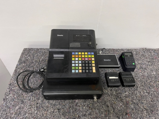 898276-3 Cash register system Sam45 with 2 mini printers and 1 iZeetle
