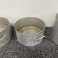 898283-3 3 larger aluminum pans