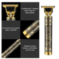 1062326-5 Hair trimmer Gold colored