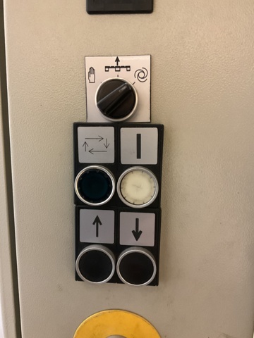 1001651-8 BT Pallomat with control cabinet