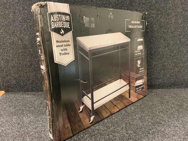 1058628-3 Austin and Barbeque side table for the outdoor kitchen