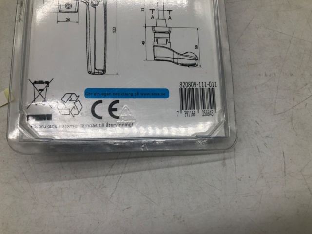 1062682-2 Door handle with code Inner door Assa Abloy 7810 - Shipping included (658)