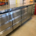 1046250-7 Cooling bench with 9 drawers, 1 single door