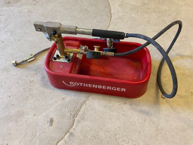 1062922-1 Test pressure pump Rothenberger RP30