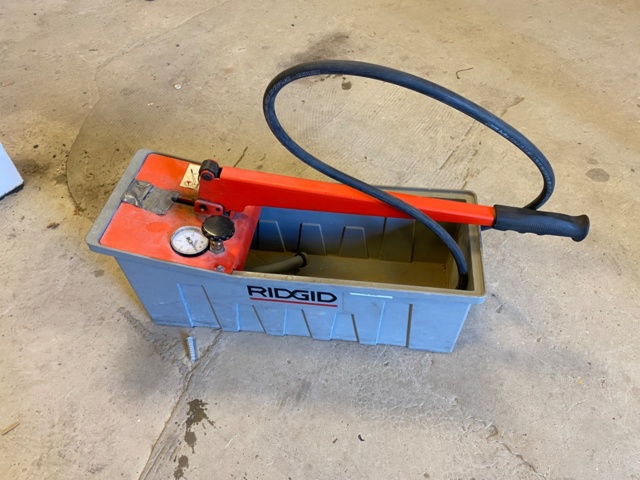 1062924-1 Test pressure pump Ridgid 1450