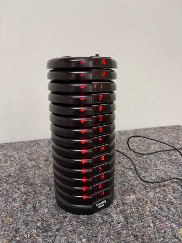 898364-2 Puck system with 14 pucks for restaurant use.