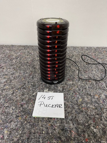 898364-3 Puck system with 14 pucks for restaurant use.