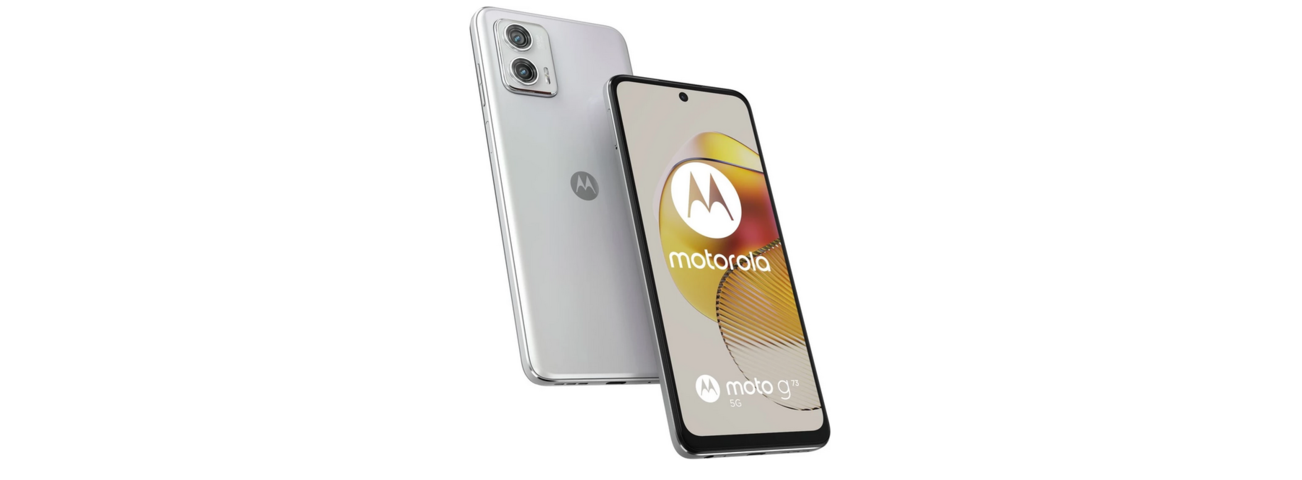 1062495-2 Motorola Moto G73 8+256GB 5G Lucent White