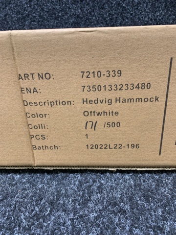 1062222-3 Hammock Cello Hedda - Double Offwhite